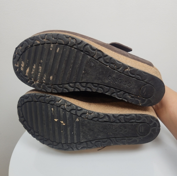 Birkenstock Papillio Fanny Suede Wedge Heel Closed Toed Shoes Size 37 - Picture 8 of 8